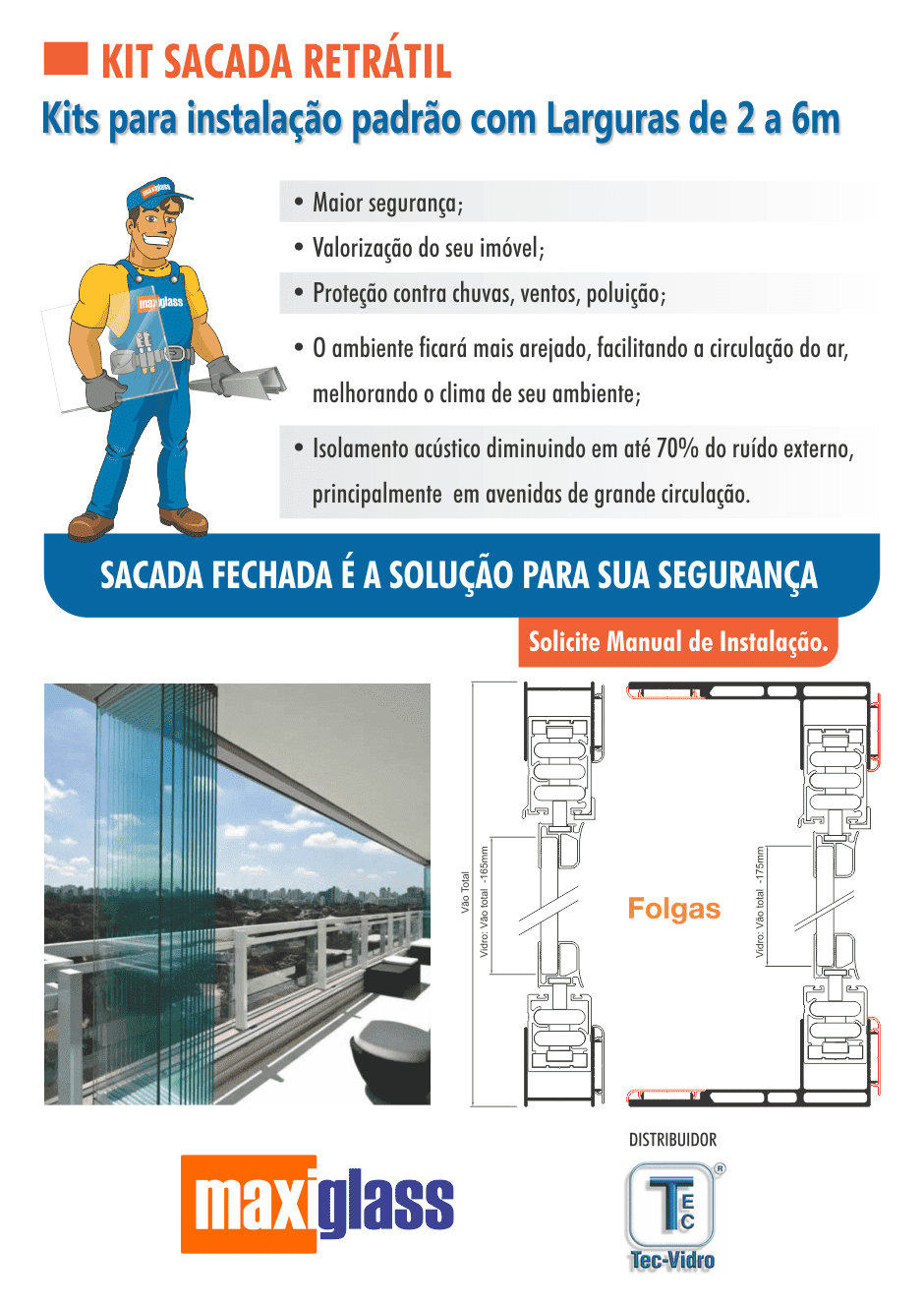 sacada retrátil
